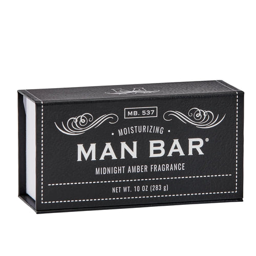 San Francisco Soap Company Midnight Amber Masculine Soap Bar — Moisturizing, All-Natural, Made in USA