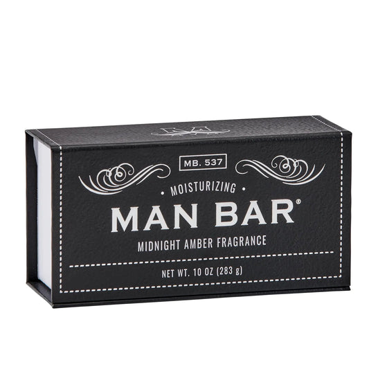 San Francisco Soap Company Midnight Amber Masculine Soap Bar — Moisturizing, All-Natural, Made in USA