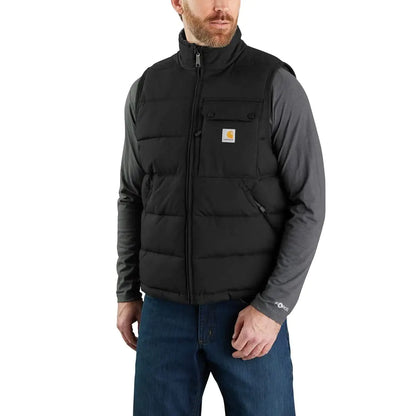 Carhartt Men’s Montana Insulated Vest — Loose Fit, Black, XX-Large