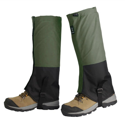 TATACLEA Waterproof Hiking Gaiters — Adjustable Leg Protection for Hiking, Skiing, and Mountaineering