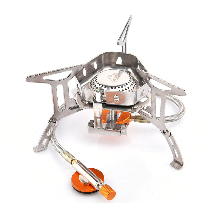 Portable Windproof Camping Gas Stove | 3500W Backpacking Cooking Burner