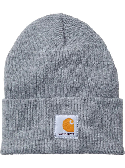 Carhartt Men’s Knit Cuffed Beanie — Heather Grey, One Size