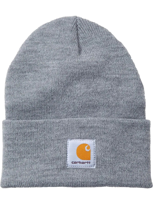 Carhartt Men’s Knit Cuffed Beanie — Heather Grey, One Size