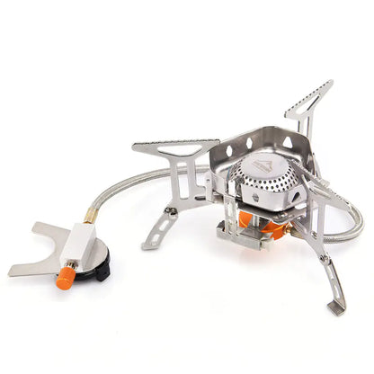 Portable Windproof Camping Gas Stove | 3500W Backpacking Cooking Burner